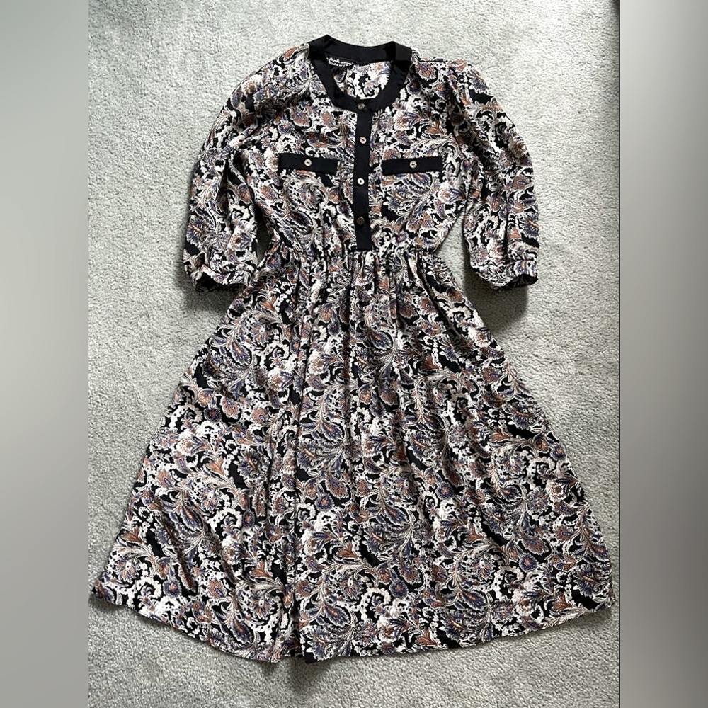 Vintage patterned dress